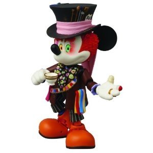 Mickey Mouse Miracle Action Figure - Mad Hatter figure, produced by Medicom Toy. Front view.
