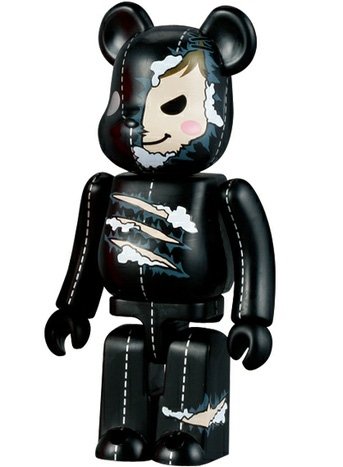 Horror Be@rbrick Series 10 figure by Ykt, produced by Medicom Toy. Front view.