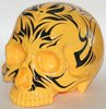 1/1 Skull Head 2010 Pinstriped Tiger Yellow