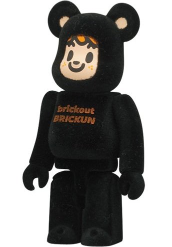 Tarout - Artist Be@rbrick Series 24 figure by Tarout, produced by Medicom Toy. Front view.