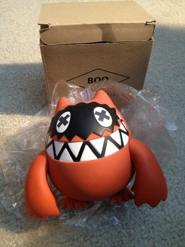 Boo FTC Exclusive (Cross Eyes) figure by Touma, produced by Wonderwall. Front view.