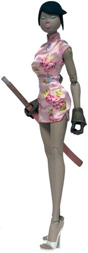 2010 Chinese New Year Tomorrow Queen figure by Ashley Wood, produced by Threea. Front view.