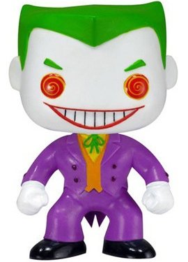POP! Heroes - Joker figure by Dc Comics, produced by Funko. Front view.