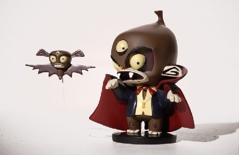 Count Monkula figure by , produced by Atomic Monkey. Front view.