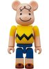 Charlie Brown Be@rbrick 100%