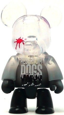 Reservoir Dogs Qee - Clear  figure by Toy2R, produced by Toy2R. Front view.