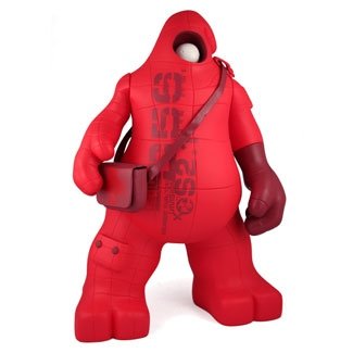 SUG D56 Red figure by Unklbrand, produced by Unklbrand. Front view.