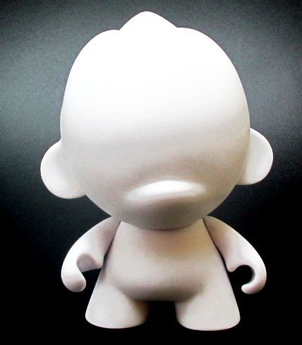 Mini Foomi - DIY figure by Kidrobot, produced by Kidrobot. Front view.