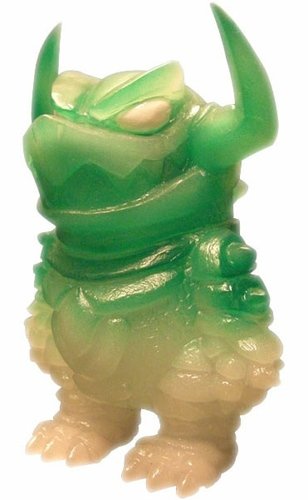Mini Destdon - Ice Green figure by Touma, produced by Monstock. Front view.