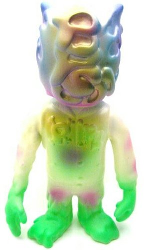 Ekitai Chojin PopSoda - Pickled (Kozik x PopSoda) figure by Frank Kozik, produced by Realxhead. Front view.