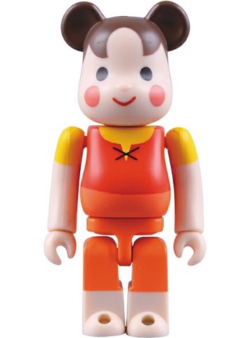 Heidi Be@rbrick 100% figure, produced by Medicom Toy. Front view.
