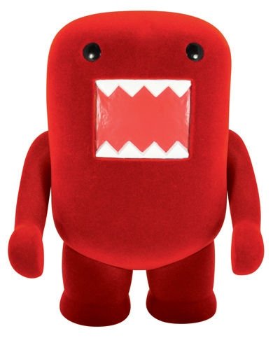 Domo figure, produced by Dark Horse. Front view.