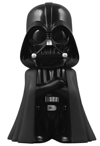 Mini Darth Vader - VCD No.122  figure by H8Graphix, produced by Medicom Toy. Front view.