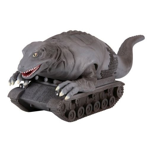 Dinotank figure, produced by Bandai. Front view.