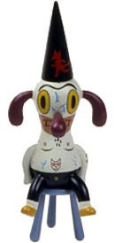 Ditch figure by Gary Baseman, produced by Sony Creative. Front view.