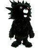 Black Flocked Inc Bear