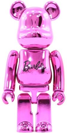 Barbie - Secret Cute Be@rbrick Series 21 figure, produced by Medicom Toy. Front view.