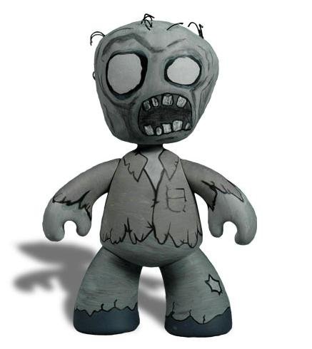 Zombie - Mono figure, produced by Mezco Toyz. Front view.