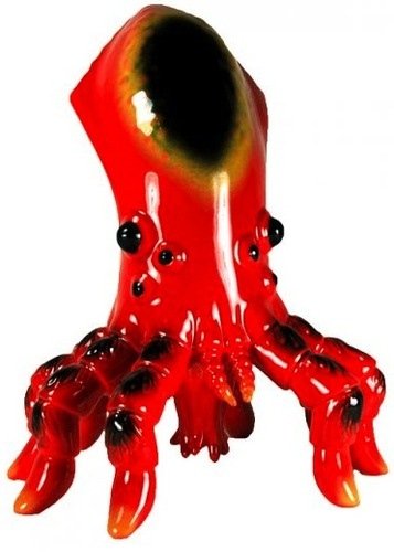 Ikakumora Red - 208 figure by Miles Nielsen, produced by Munktiki. Front view.