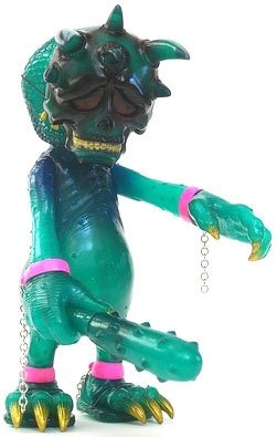 Boogie Man figure by Cure Toys, produced by Cure Toys. Front view.