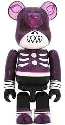 Skull Brain - Secret Animal Be@rbrick Series 9 figure by Secret Base, produced by Medicom Toy. Front view.