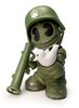 Kidrobot Mascot 17 - Sgt. Robot, Green