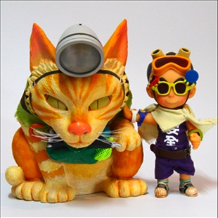 lo siu kong & little cat