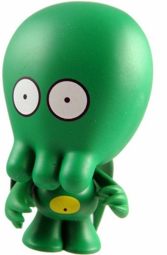 Buddycthulhu figure by John Kovalic, produced by Dreamland Toyworks. Front view.