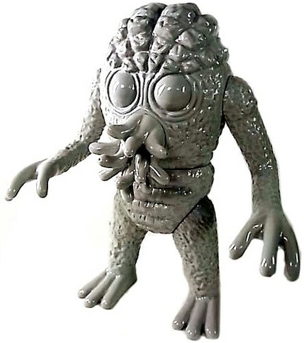 Gebora - Unpainted Grey figure by Target Earth, produced by Target Earth. Front view.