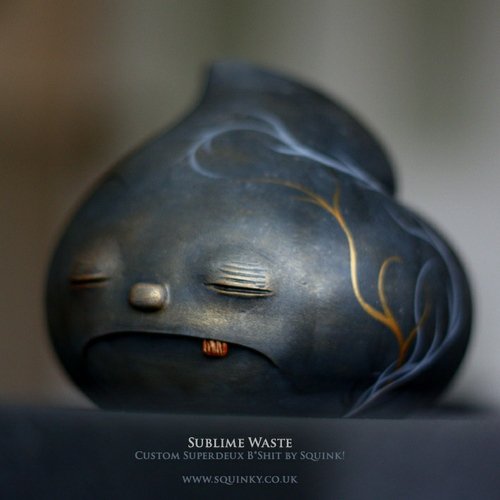 Sublime Waste - Custom B*Shit Shikito figure by Squink!. Front view.