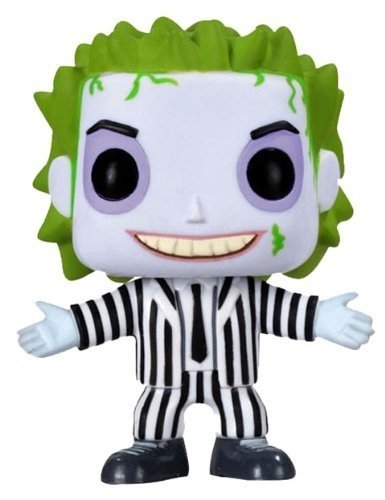 POP! Movies - Beetlejuice figure by Funko, produced by Funko. Front view.