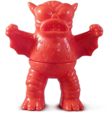 Mini Greasebat - ToyCon UK 13 figure by Jeff Lamm, produced by Monster Worship. Front view.