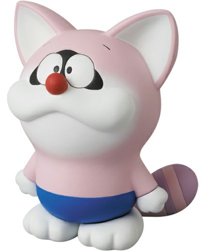 Pokonyan (ポコニャン) - UDF No.208 figure by Fujiko Pro Shogakukan, produced by Medicom Toy. Front view.
