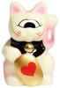 Mini Fortune Cat - GID w/ Heart