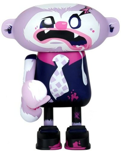 Punchy the Clown - SDCC 12 figure by Attaboy, produced by Dudebox. Front view.