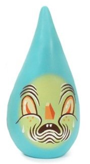 Bilby figure by Travis Lampe, produced by Squibbles Ink & Rotofugi. Front view.