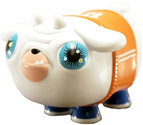 Puck - Foosh  figure by Okedoki, produced by Vtss Toys. Front view.