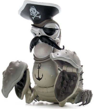Cap’n Rotnclaw - SDCC 2008 Mono figure by Greg Craola Simkins, produced by Strangeco. Front view.