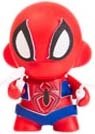 Spiderman Marvel Micro Munny figure by Marvel, produced by Kidrobot. Front view.