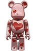 Valentine 2013 Be@rbrick 100% - Love & Happy