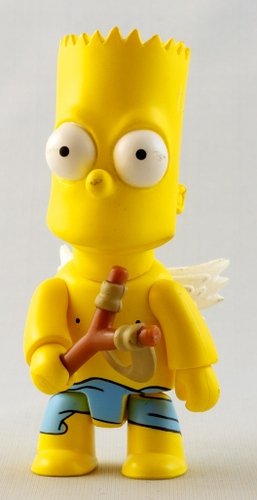 Angel Bart figure by Matt Groening, produced by Toy2R. Front view.