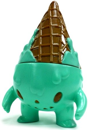 Milton - Mint Chip figure by Brian Flynn, produced by Super7. Front view.