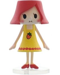 Pudding Detective figure by Devilrobots, produced by Bandai. Front view.