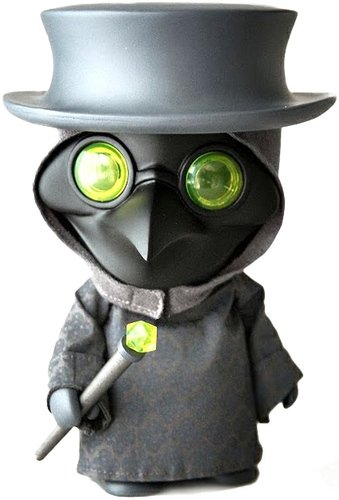 Playge Doctor figure by Ferg, produced by Playge. Front view.