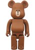 Line Be@rbrick 400% - Brown