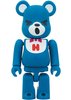 Hysteric Bear Be@rbrick 100% - Blue