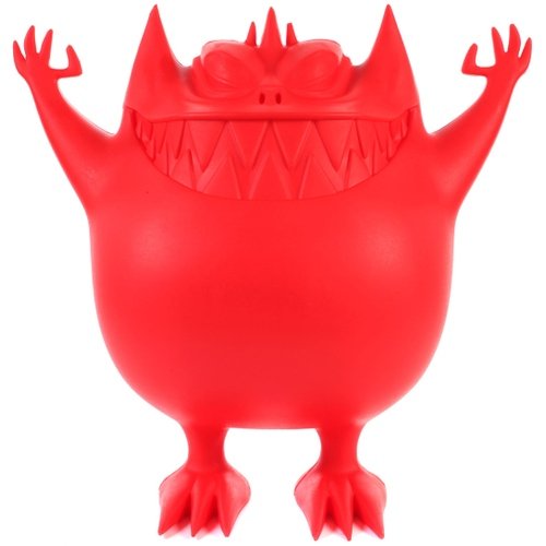 Demon Lamp figure by Jamie Hewlett. Front view.