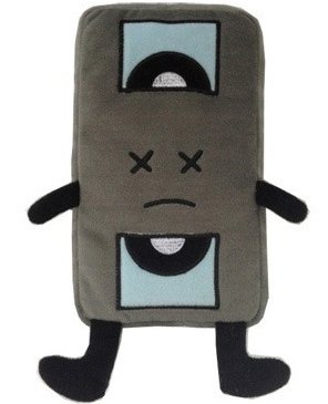 Obsolete Vince figure by Dan Goodsell. Front view.