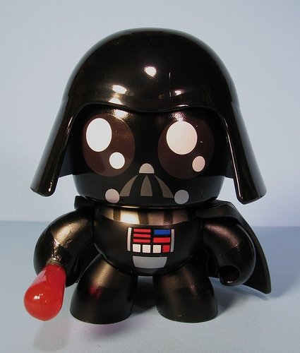 Darth Vader figure, produced by Hasbro. Front view.