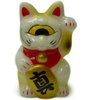 Mini Fortune Cat - White Pearl